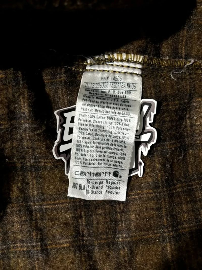 Carhartt Detroit Jacket J97 BLK, foto 8