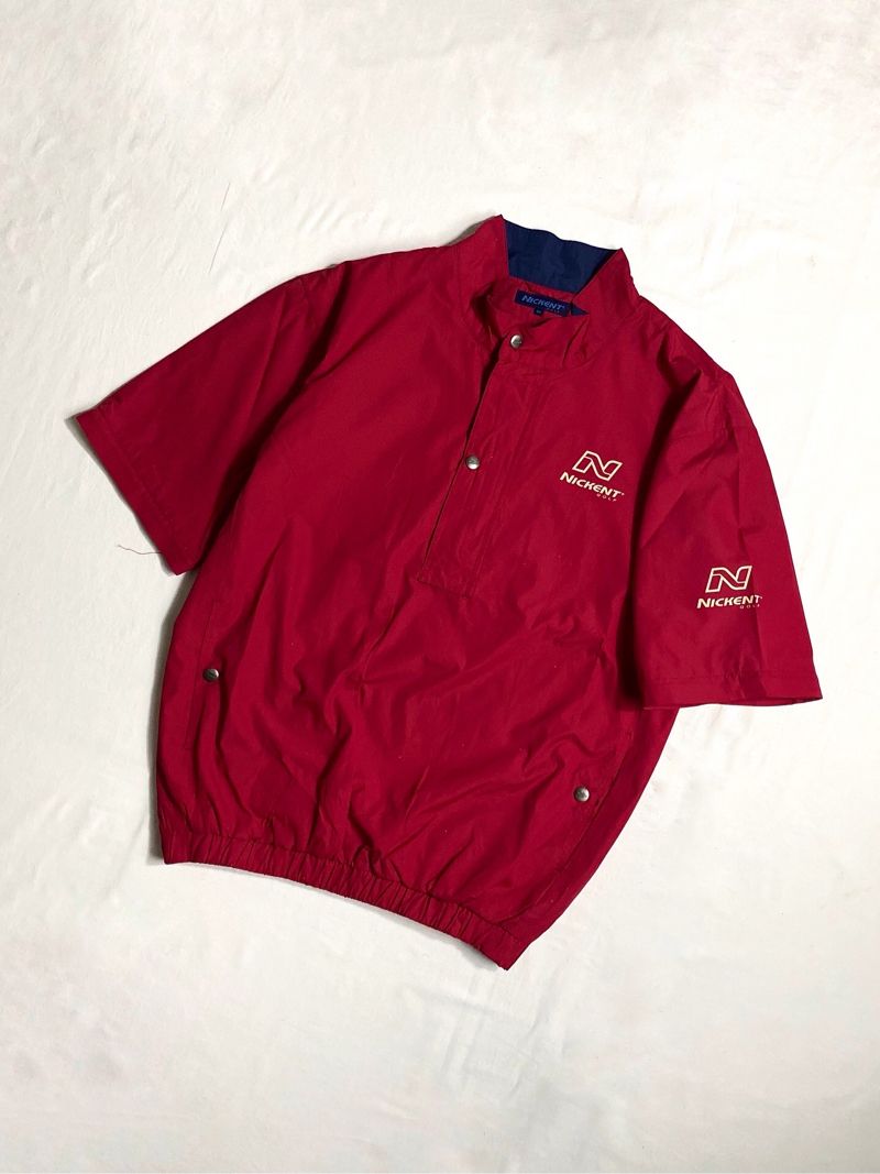 Nickent Golf Halfzip Windbreaker Sleeveable Jacket Vintage, foto 3
