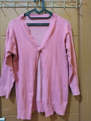 Cardigan Pink Big Size