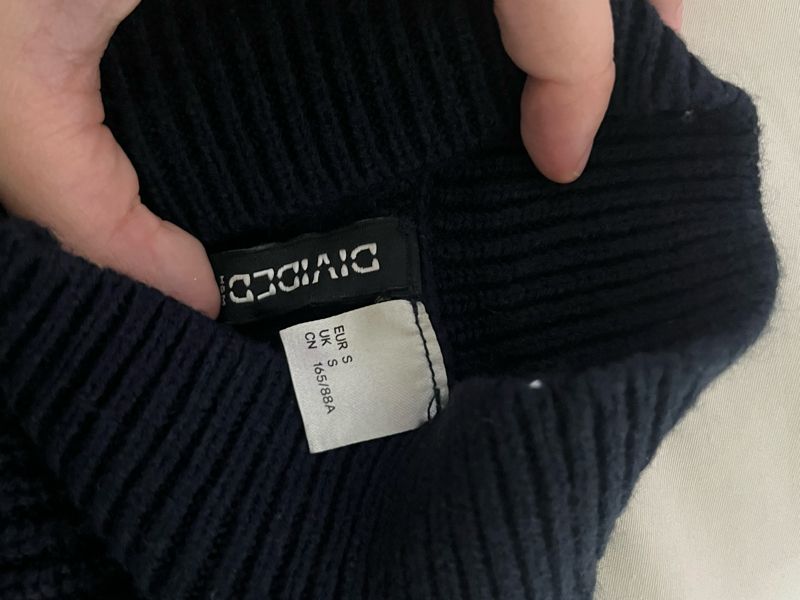 Black Sweater with Stripes H&M, foto 2