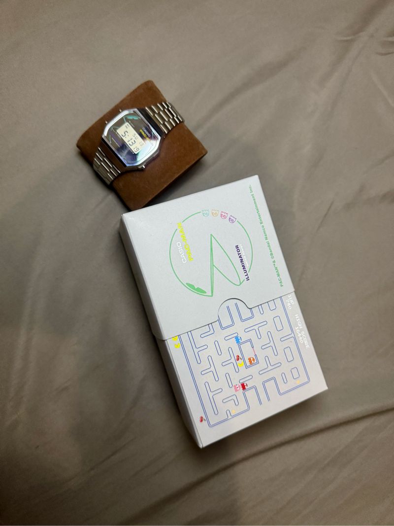 Casio A168WEPC‑7AJR “PAC‑MAN” Collaboration, foto 2