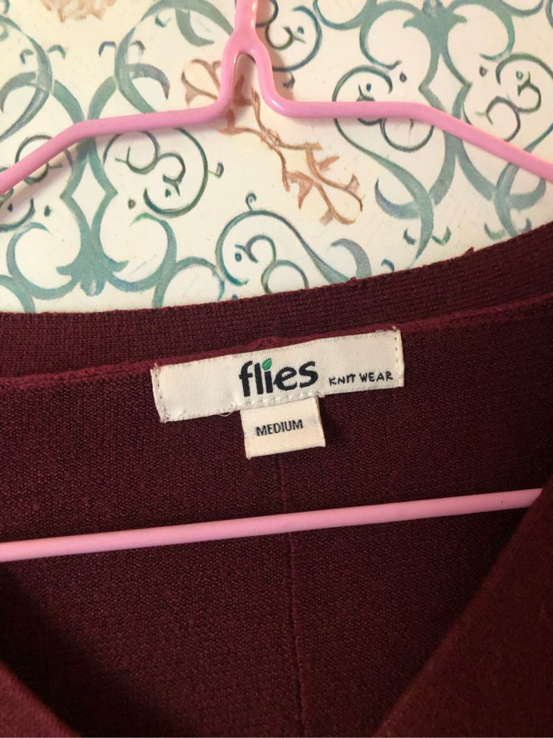 Flies Top Maroon, foto 2
