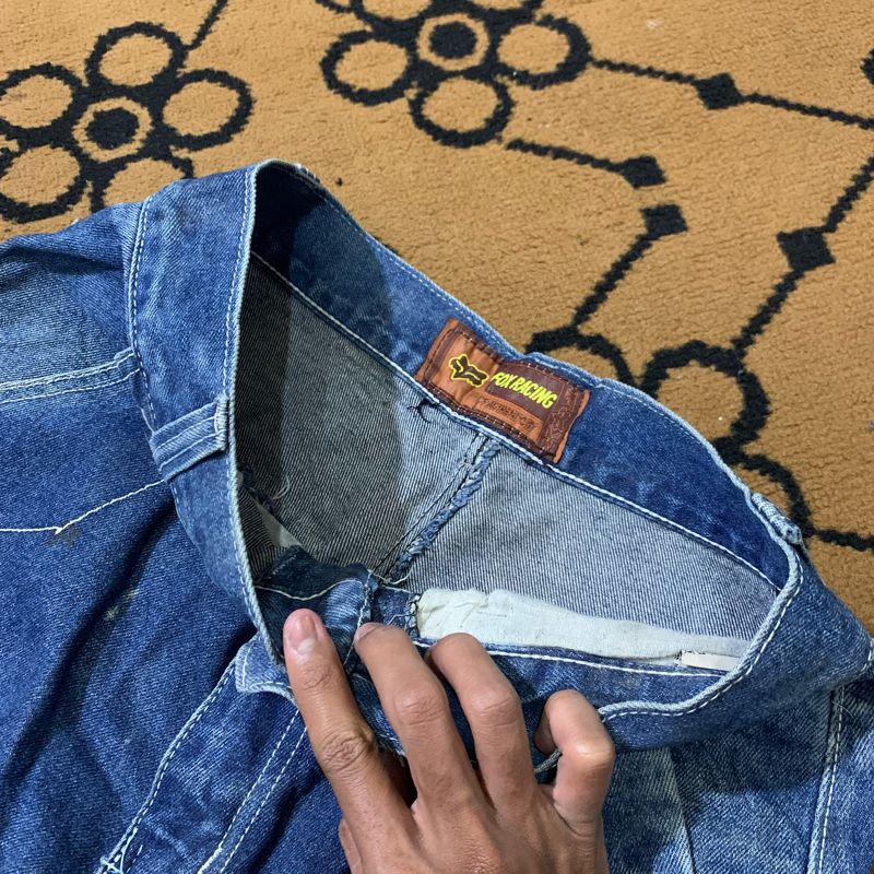 [FOX RACING] CARGO JEANS Y2K Vintage⛓️‍💥, foto 5