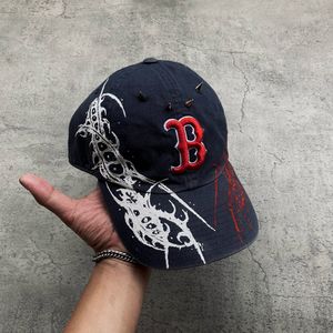 BOSTON MLB CAP CUSTOM SIGIL ARTWORK BY TH