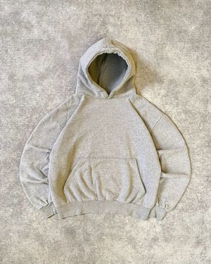 [SOLD OUT]   2000’s Heavyweight Heather Grey Blank Hoodie