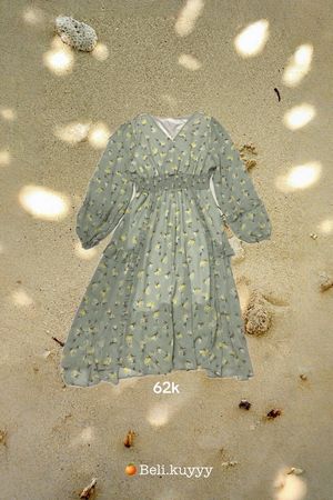 Dress sage floral