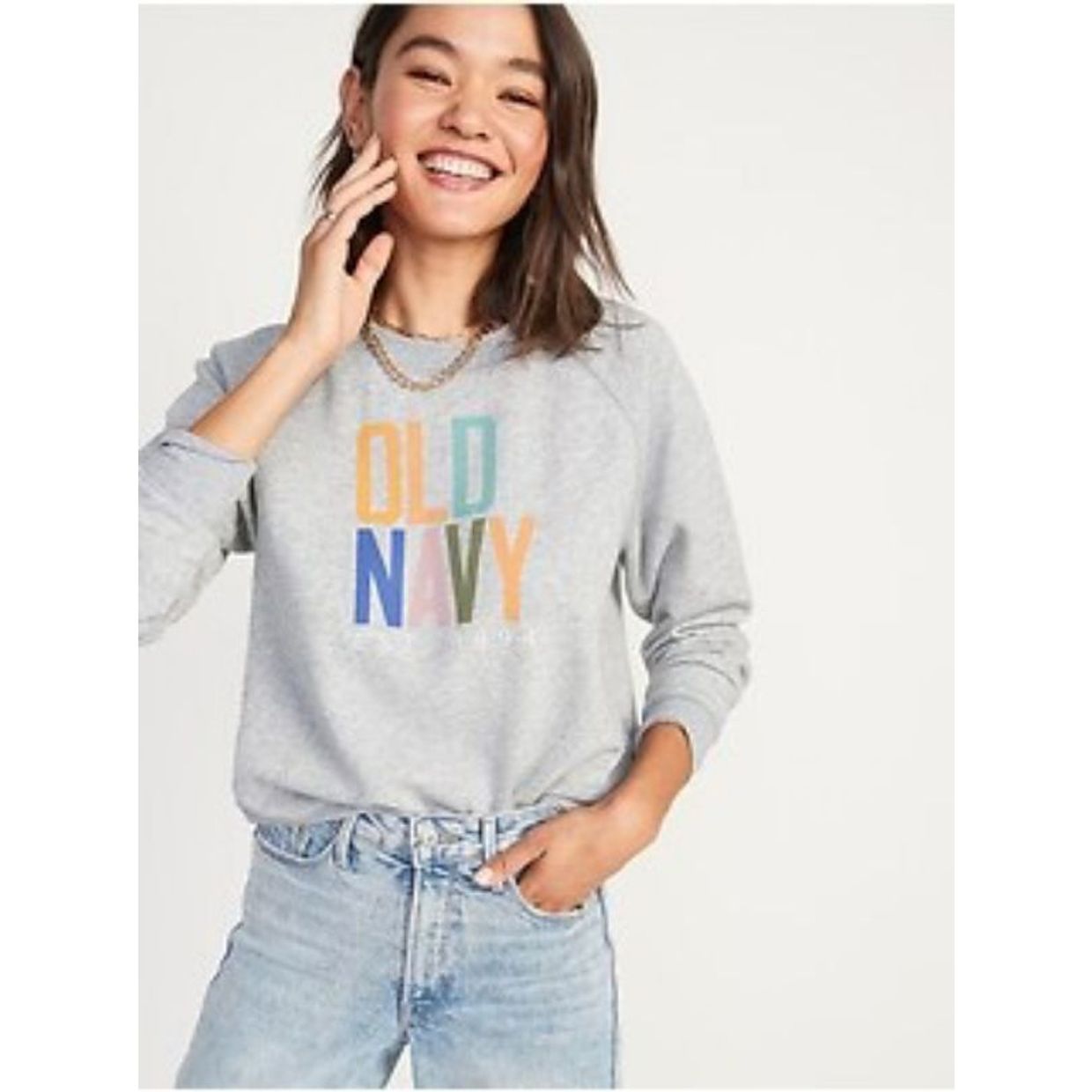 Old Navy Casual Sweatshirt Wanita multicolor