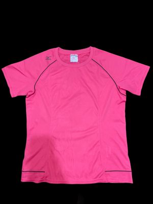 Kaos Jersey Running / Olahraga Wanita Fuschia Mizuno M-L