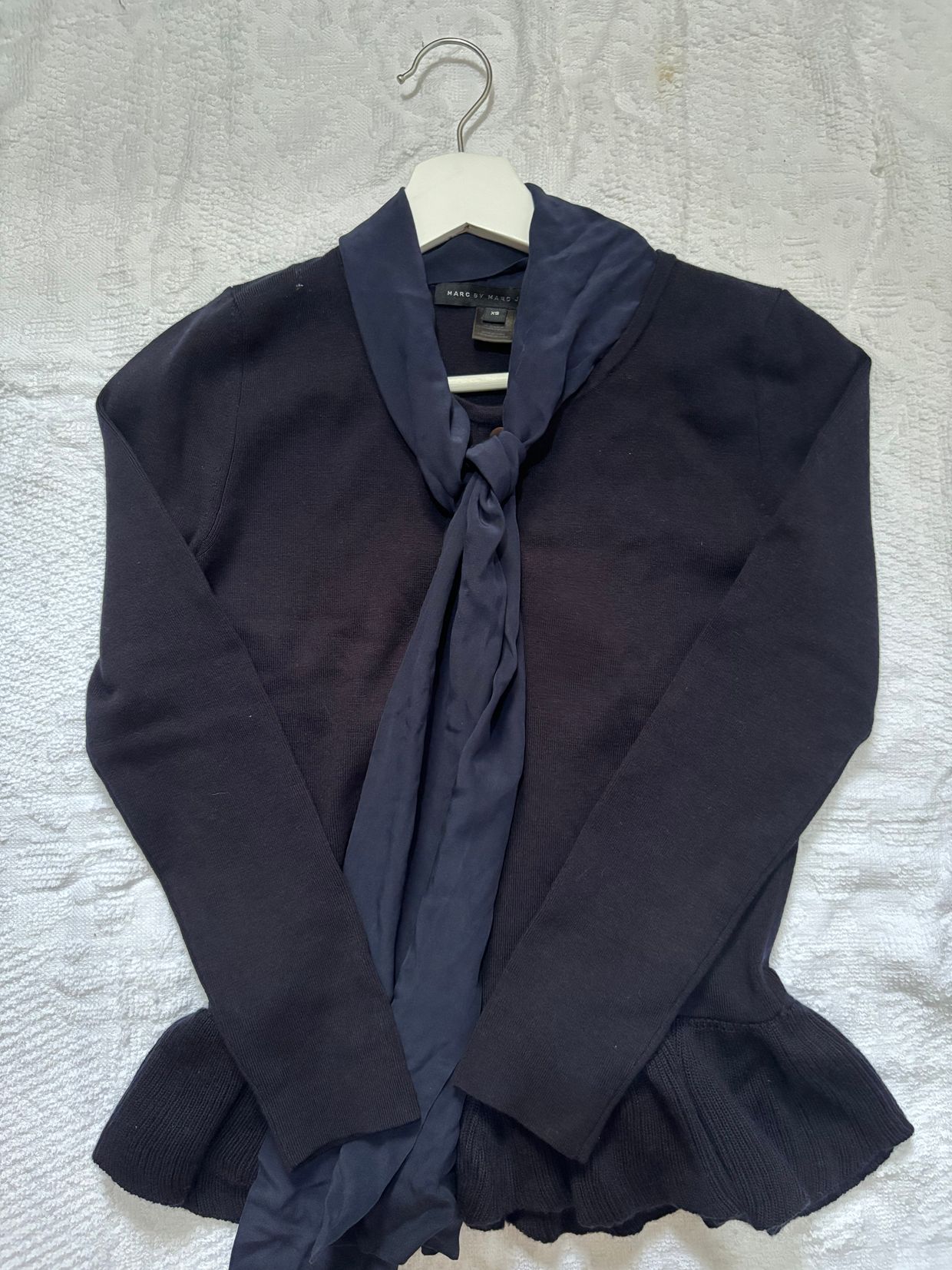 Marc Jacobs Minimalist Sweatshirt Wanita navy