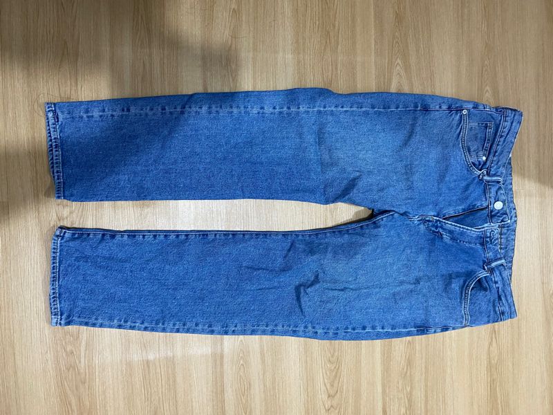 H&m Regular Fit Jeans biru, foto 2