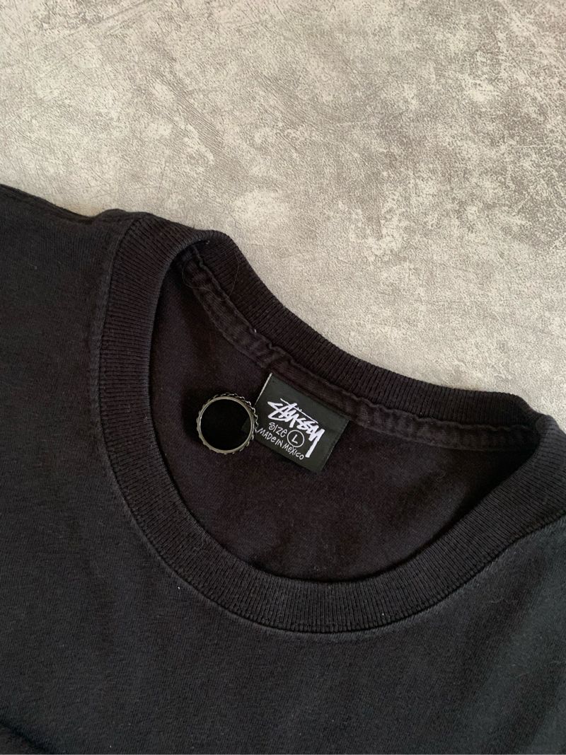 LONGSLEEVE STUSSY BASIC BLACK, foto 5