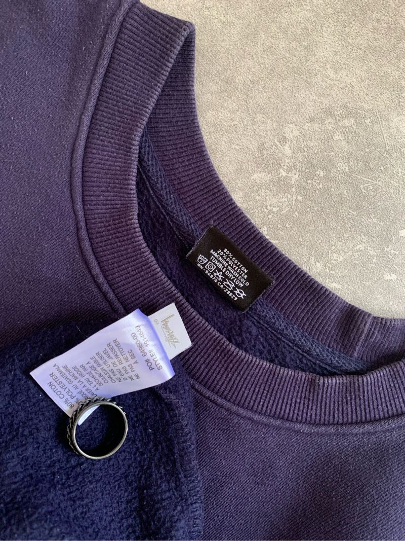 STUSSY BASIC SWEATERS PURPLE, foto 6