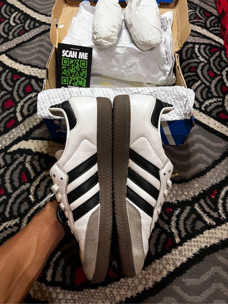 Adidas samba og white black, foto 3