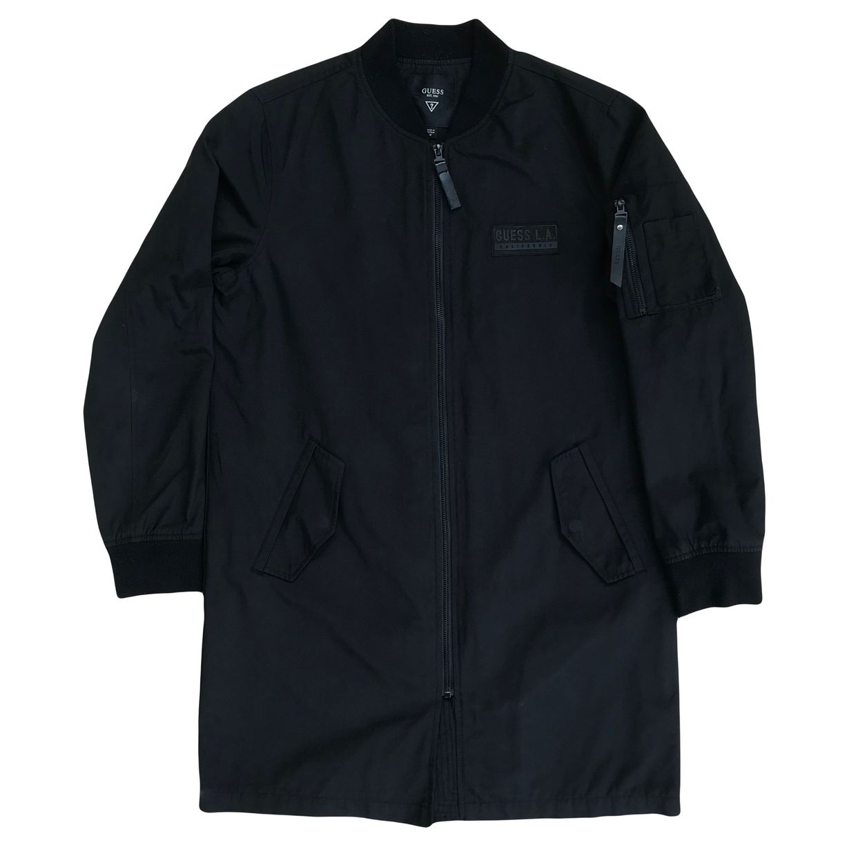 Guess Luxury Casual Bomber jacket Wanita black Preloved