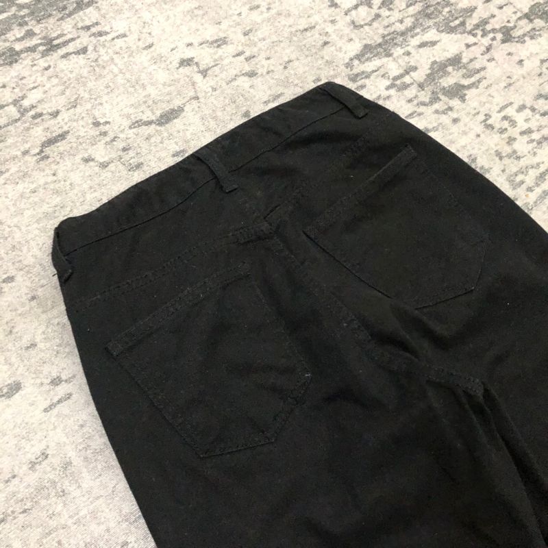 Sblack wide loose jeans, foto 8