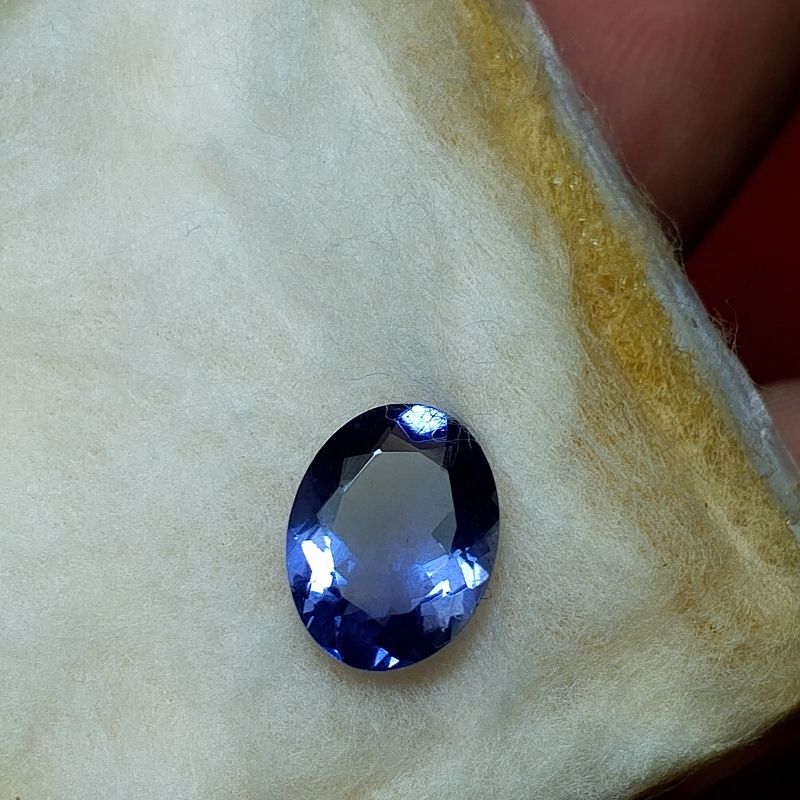 Natural batu mulia iolite NTE, foto 3