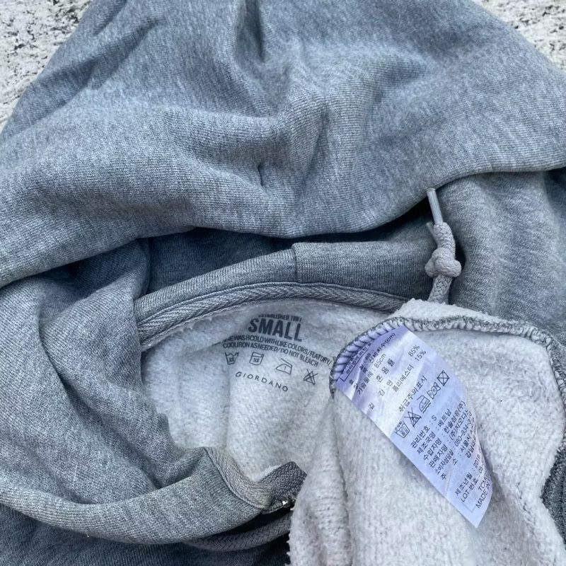 Hoodie Zipper Giordano, foto 2