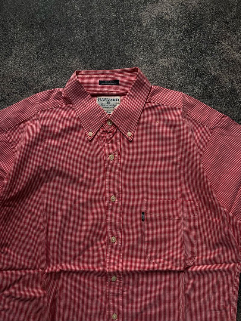 Plaid Shirt Buttondown Harvard, foto 3
