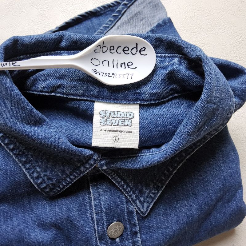 STUDIO SEVEN denim work shirt size M
dan L, foto 7
