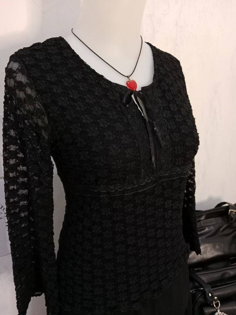 midnight floral lace top, foto 2
