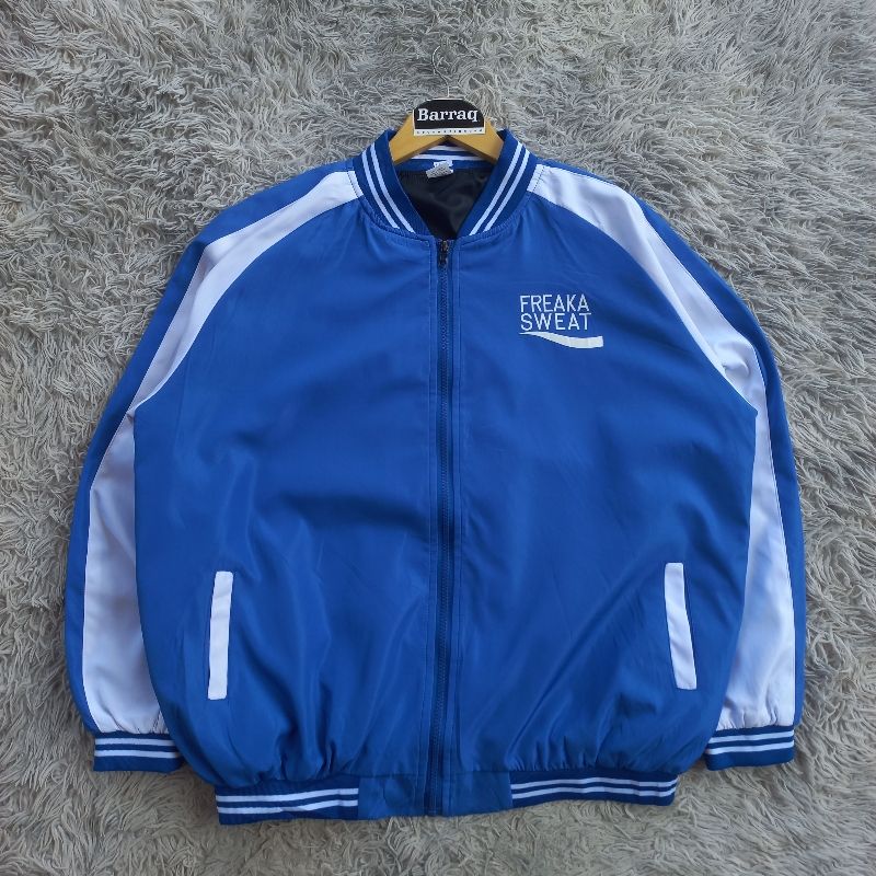 Freaka Sweat Bomber Jacket Casual Windbreaker, foto 4