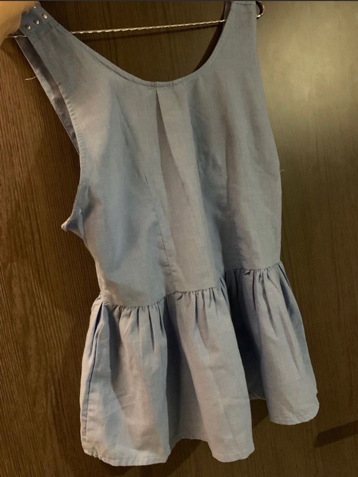 Casual Blouse Wanita blue
