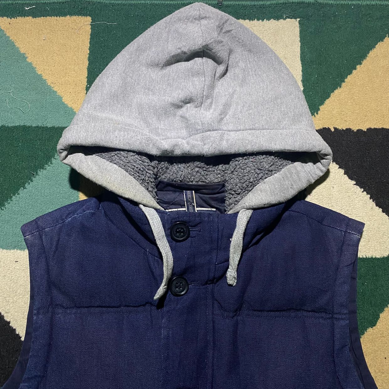 Nama : Zara Man Denim Vest, foto 2
