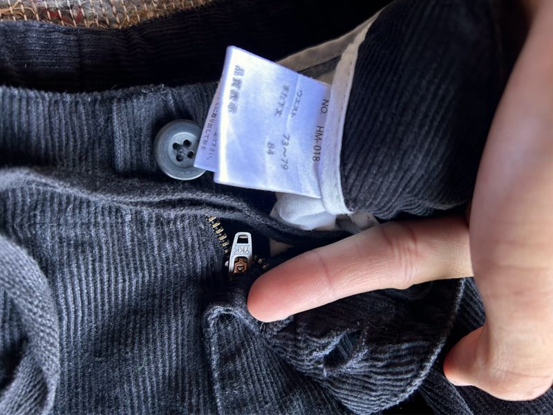 corduroy cargo pants, foto 6
