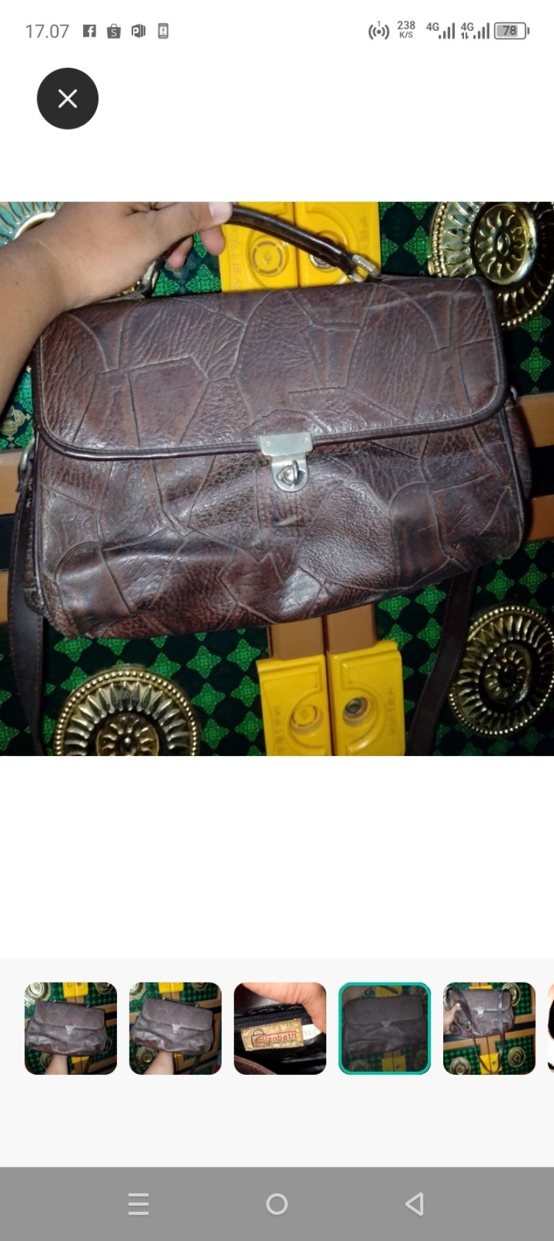 Tas kulit Elisabeth, foto 3