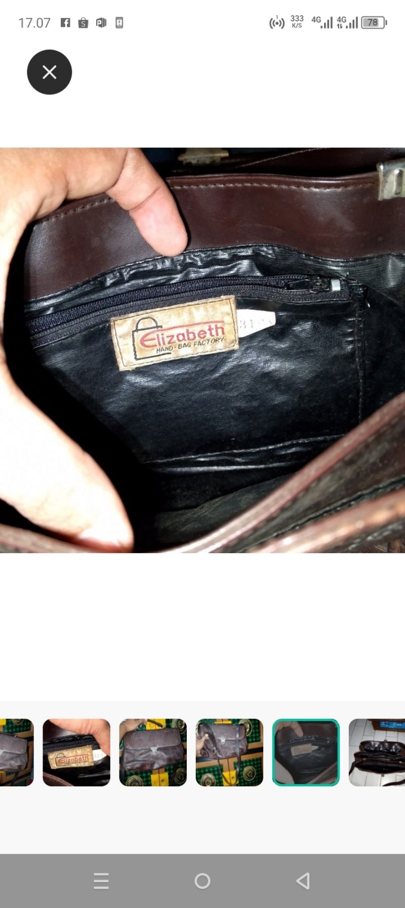 Tas kulit Elisabeth, foto 5
