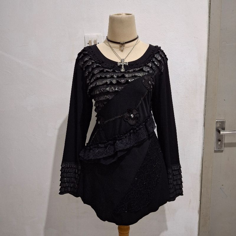 Dark faiycore top, foto 3