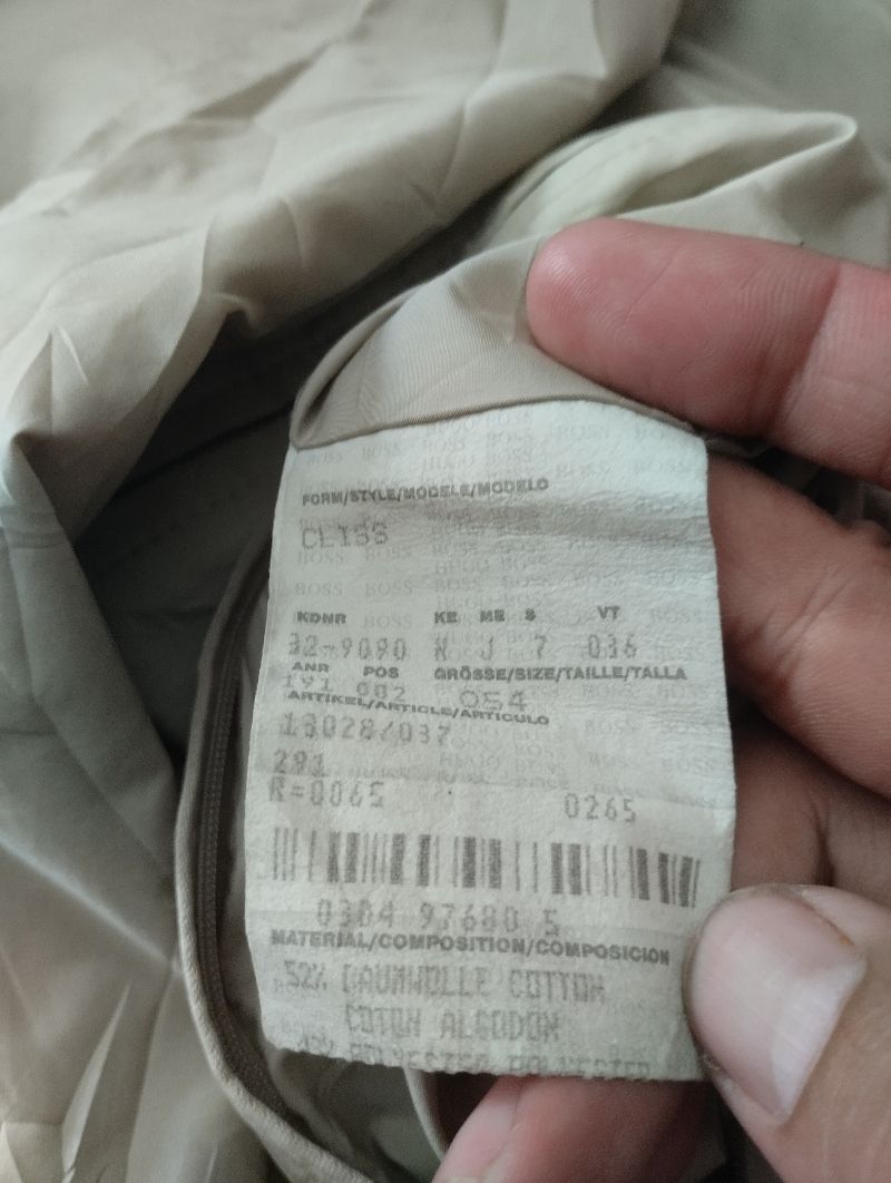 Hugo boss casual jacket cream, foto 6