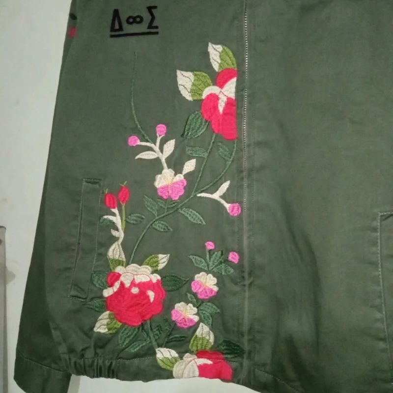 Zara Man Embroidered Work Jacket, foto 3