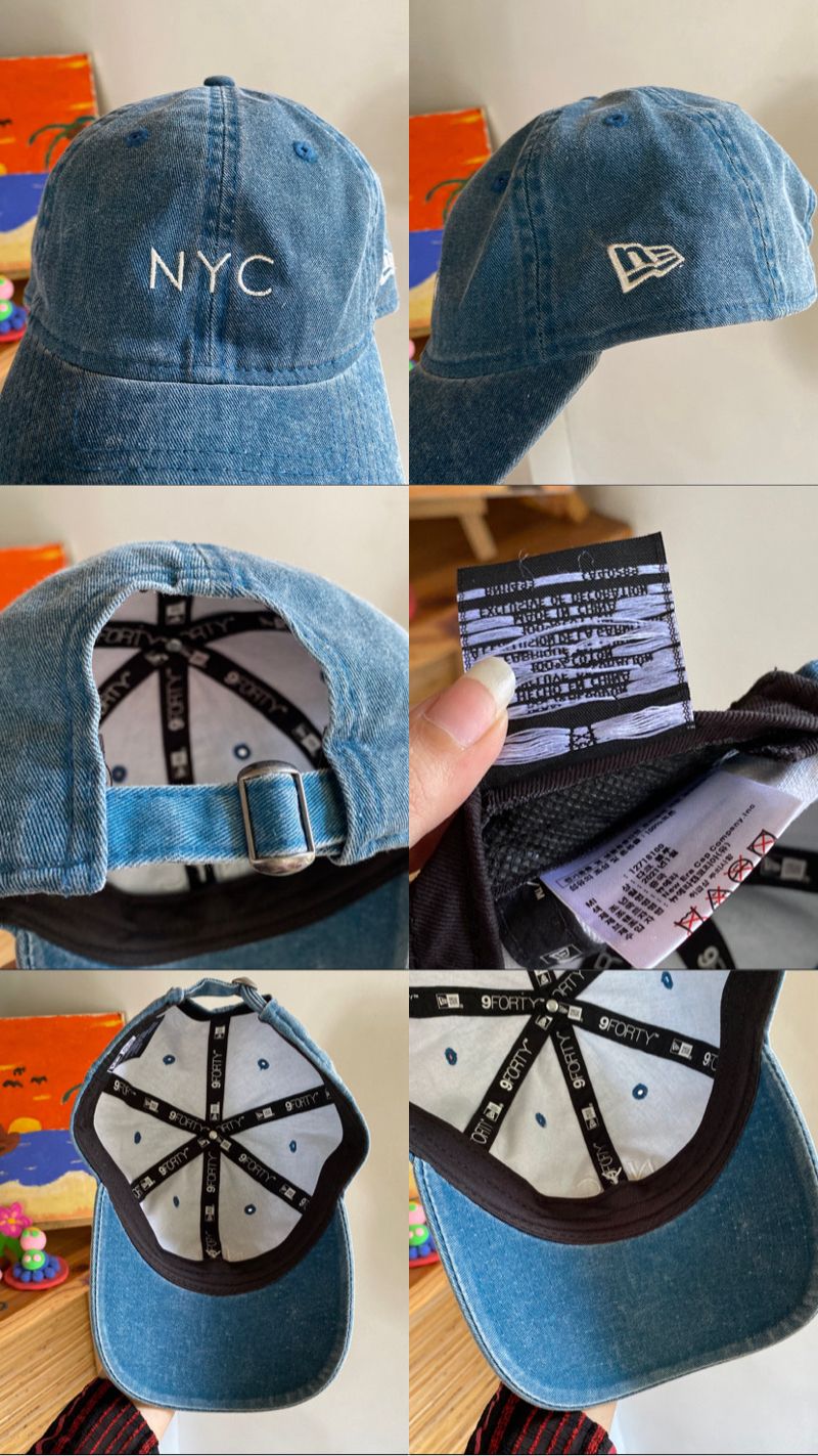 Topi Cap NYC New Era Denim Size Free Adjustable, foto 7