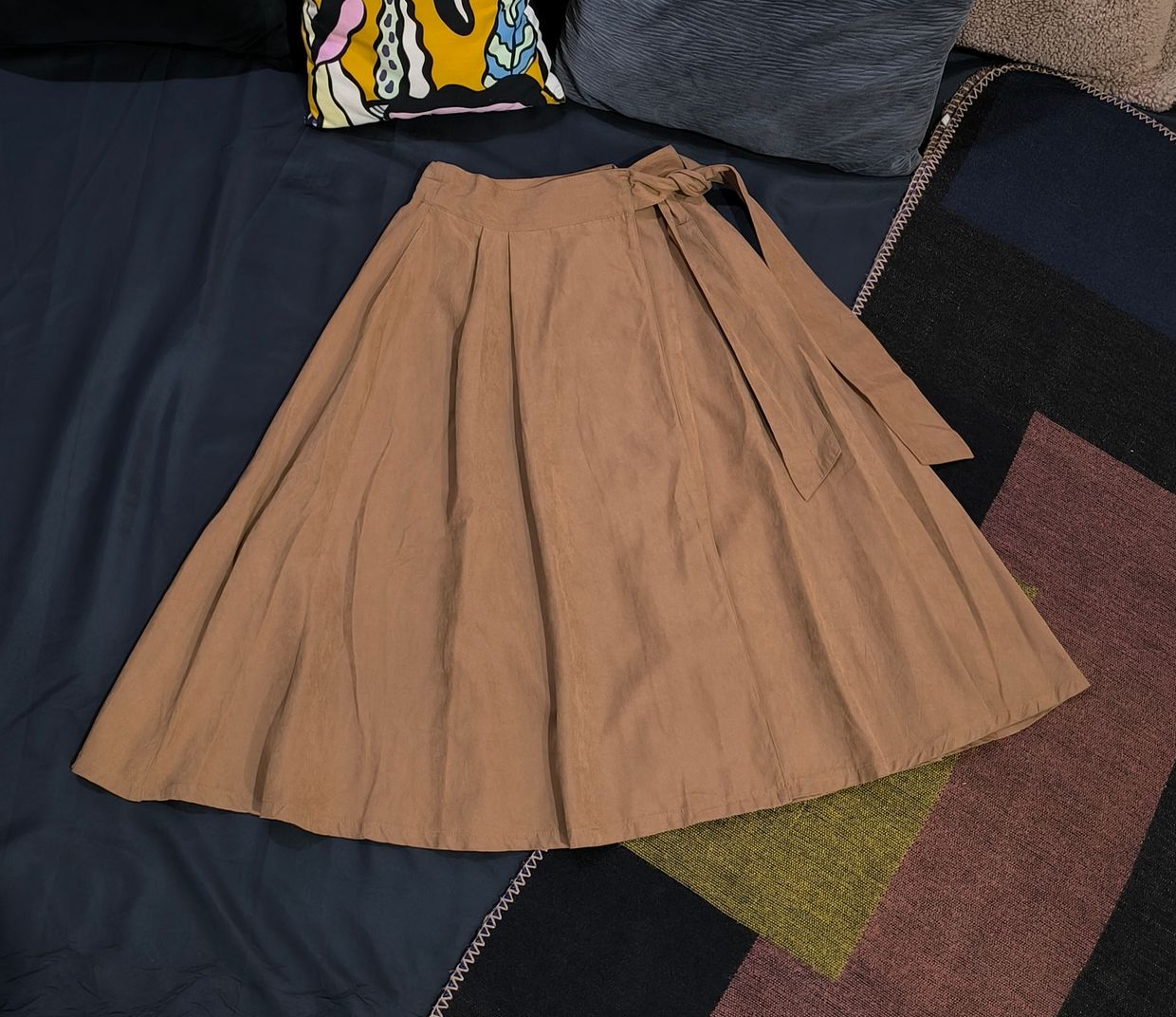 Japanese brand Vintage Skirt Wanita brown