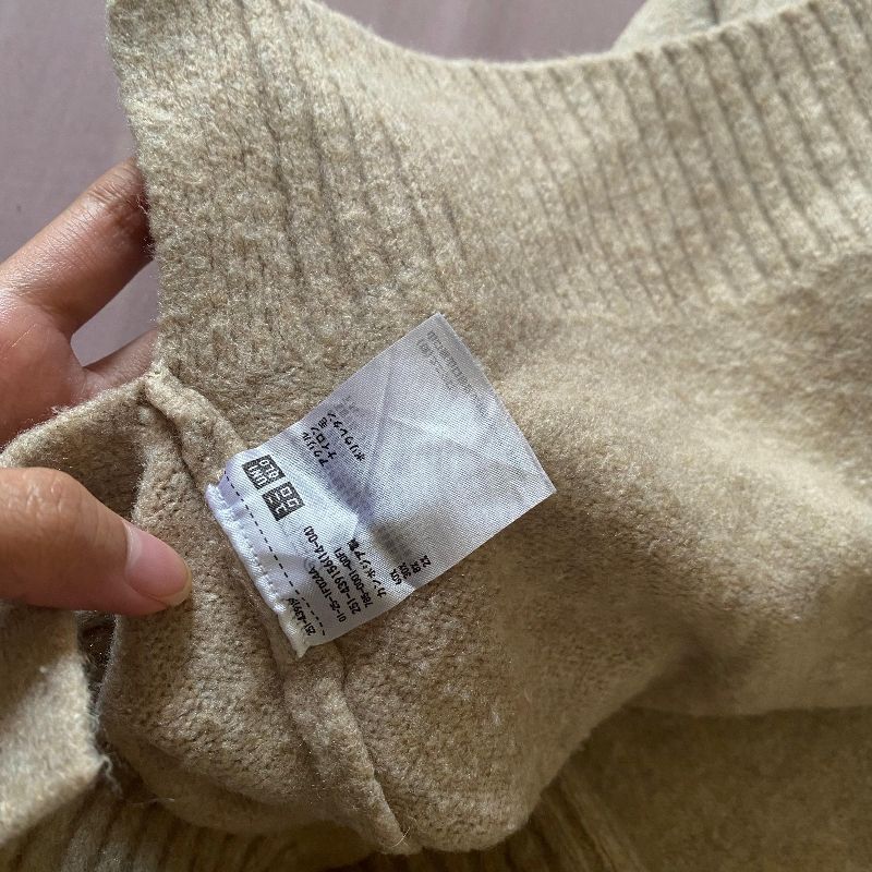 Sweater uniqlo souffle yarn, foto 3