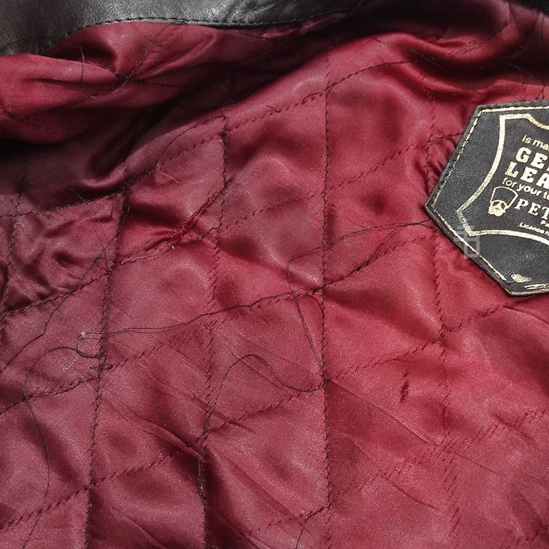 Vintage 80s PETROFF G1 Leather Pilot Flight Bomber, foto 7