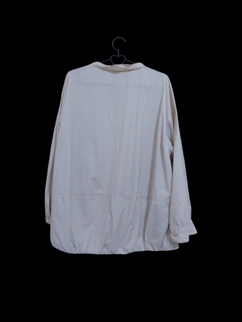 Jaket outer kemeja polos, foto 6