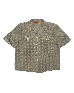 Kemeja Vintage Shirt Retro Oversized 90s Women Men Unisex