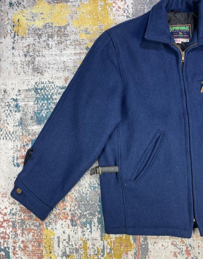 vintage detroit wool jacket usa, foto 4