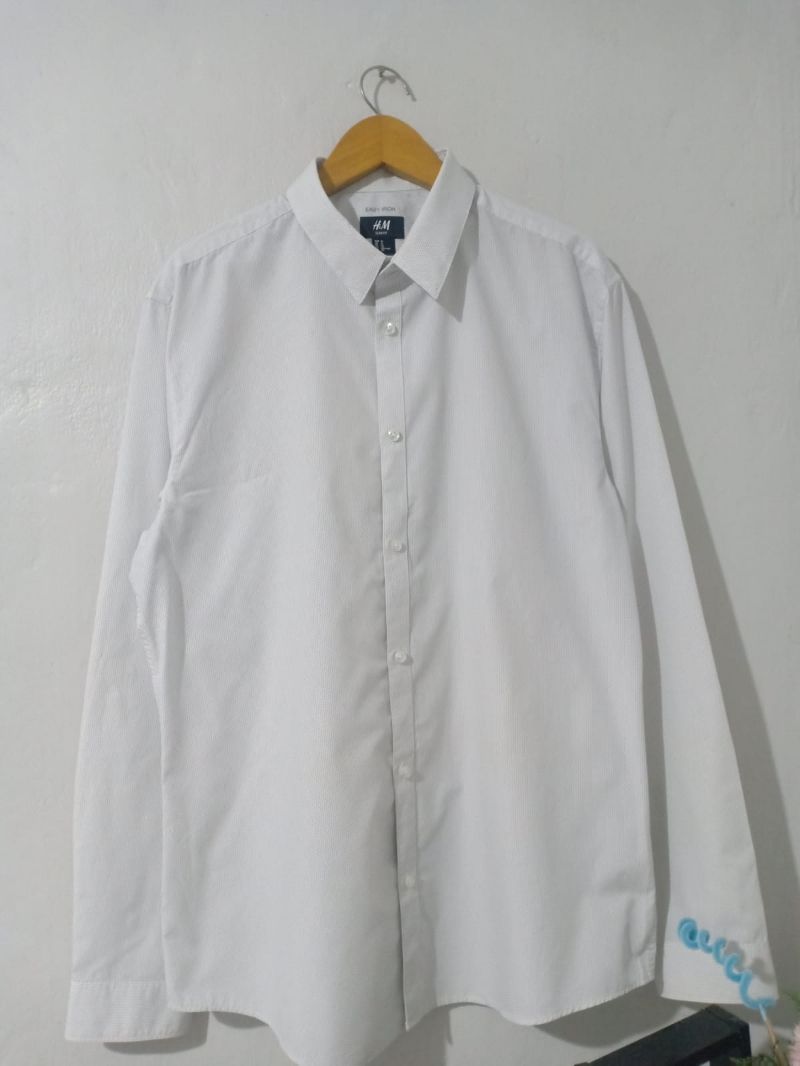 Kemeja H&M Size XL Slim, foto 2