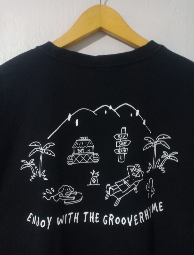 Kaos Tshirt Grooverhyme Size L, foto 3