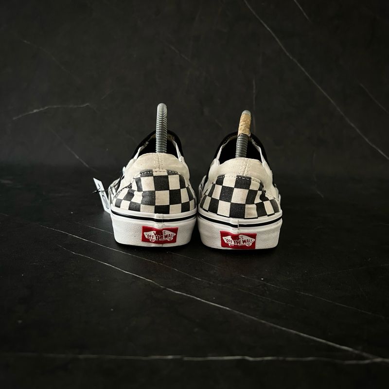 Sepatu Second Pria Vans slip on chekerboard, foto 3
