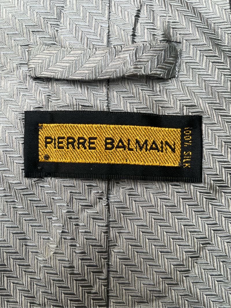 Dasi/Tie Pierre Balmain Pattern Silk, foto 7
