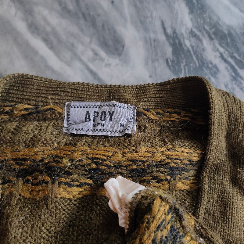 Vtg 90s Cardigan Pattern by APOY, foto 6