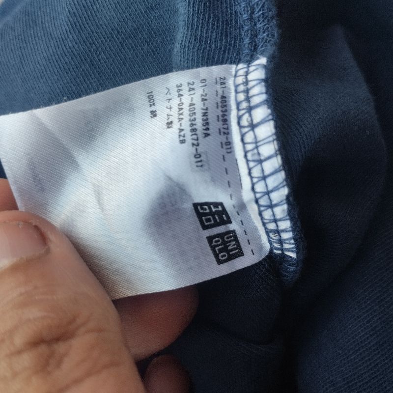 T-shirt Crop top Uniqlo U Basic Tee Original, foto 4