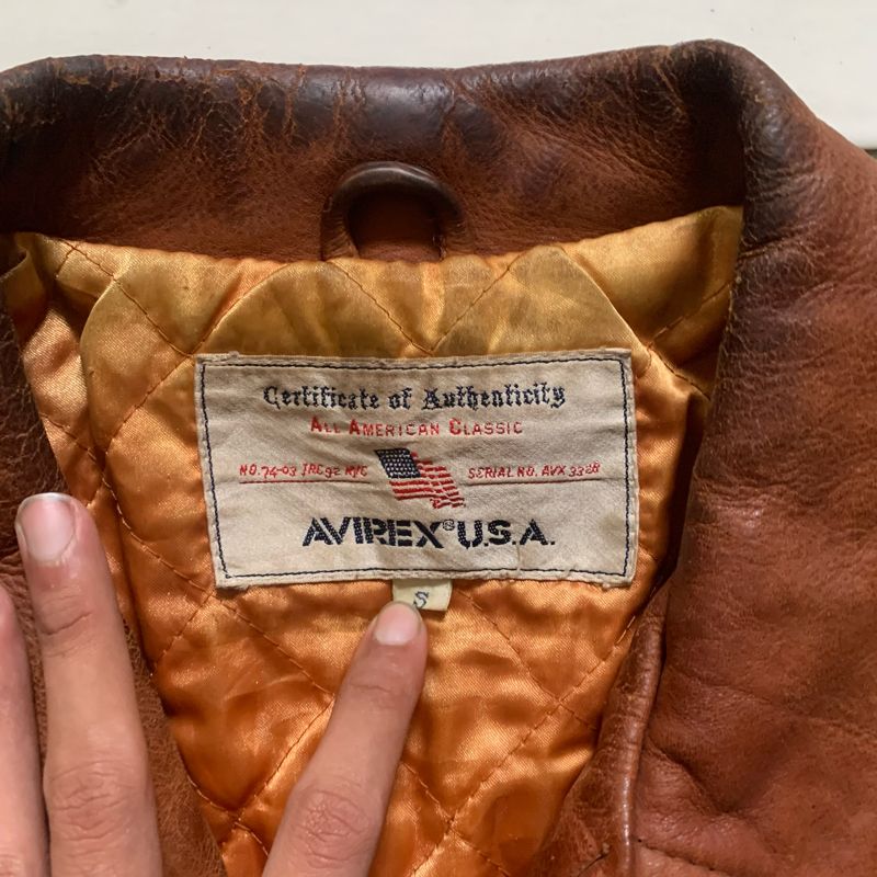 Vintage Avirex Single Rider Jacket USA, foto 3