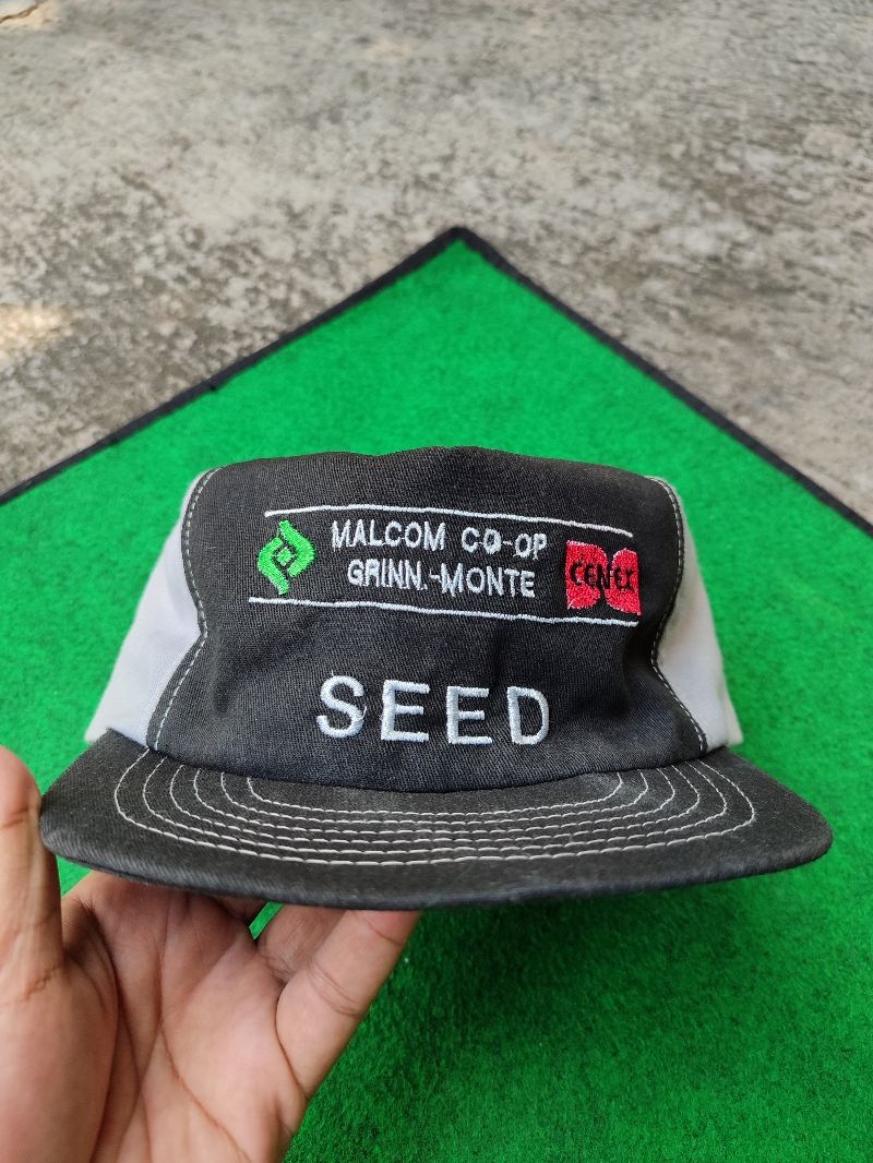 Vtg Hat MALCOM CO - OP SEED, foto 2