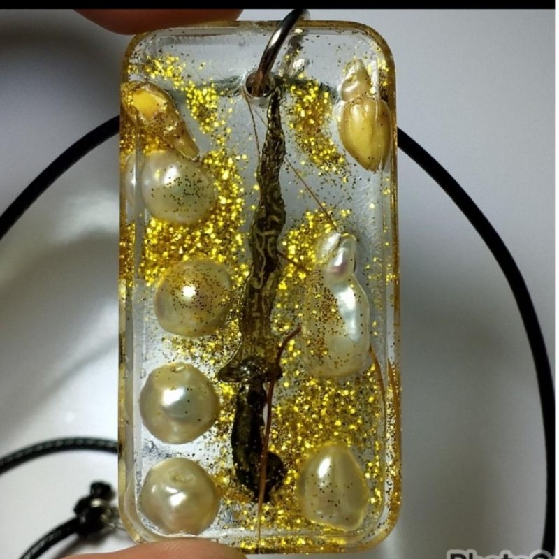 liontin kalung amulet handmade, foto 3