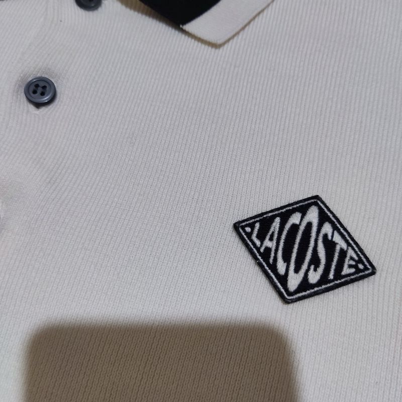 LACOSTE Long Sleeve Kerah Model Boxy Original Preloved, foto 4